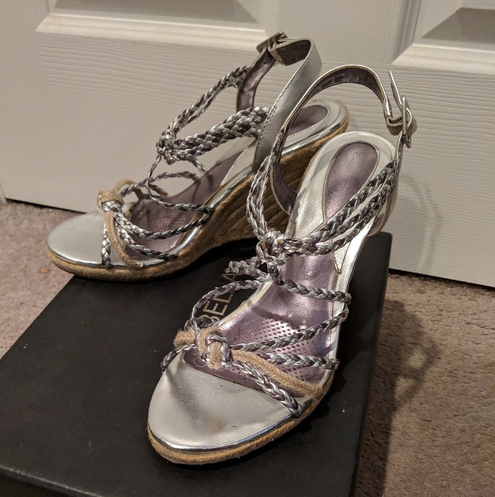 Silver wedges